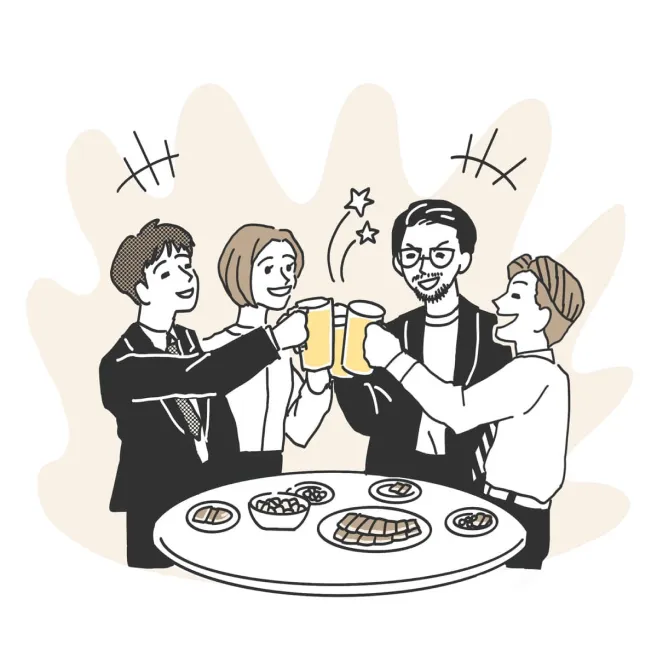 企業懇親会、“差” がつくヒミツ